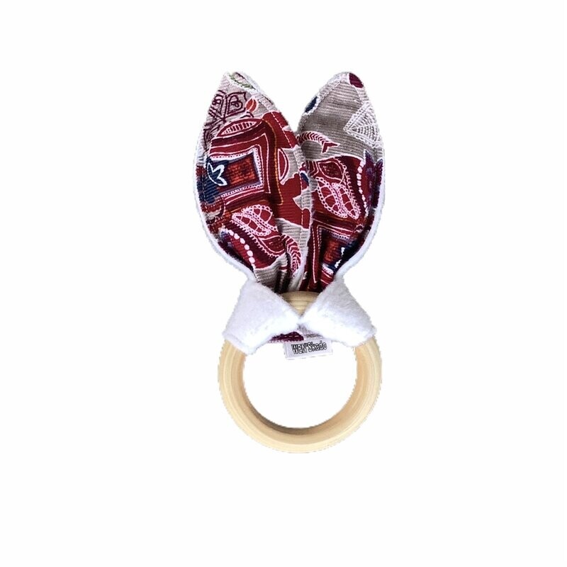 Knisper oren olifant rib wit fleece
