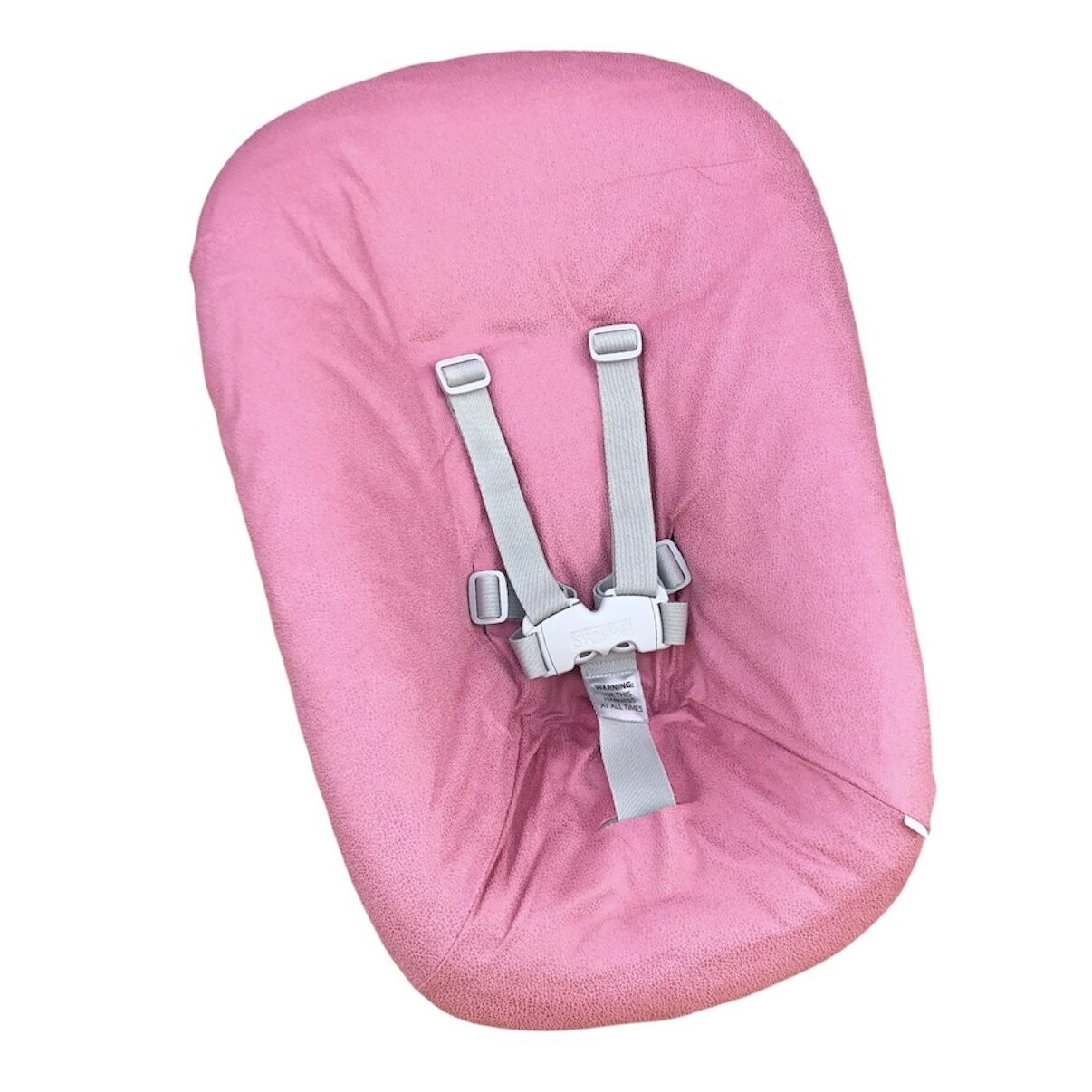 #87 Stokke newborn hoes, Roze suede look. Ook voor Kidsmill up.