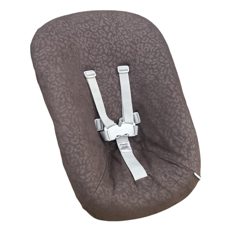 #61 Stokke newborn hoes, Chocolade bruin panter. Ook voor Kidsmill up.