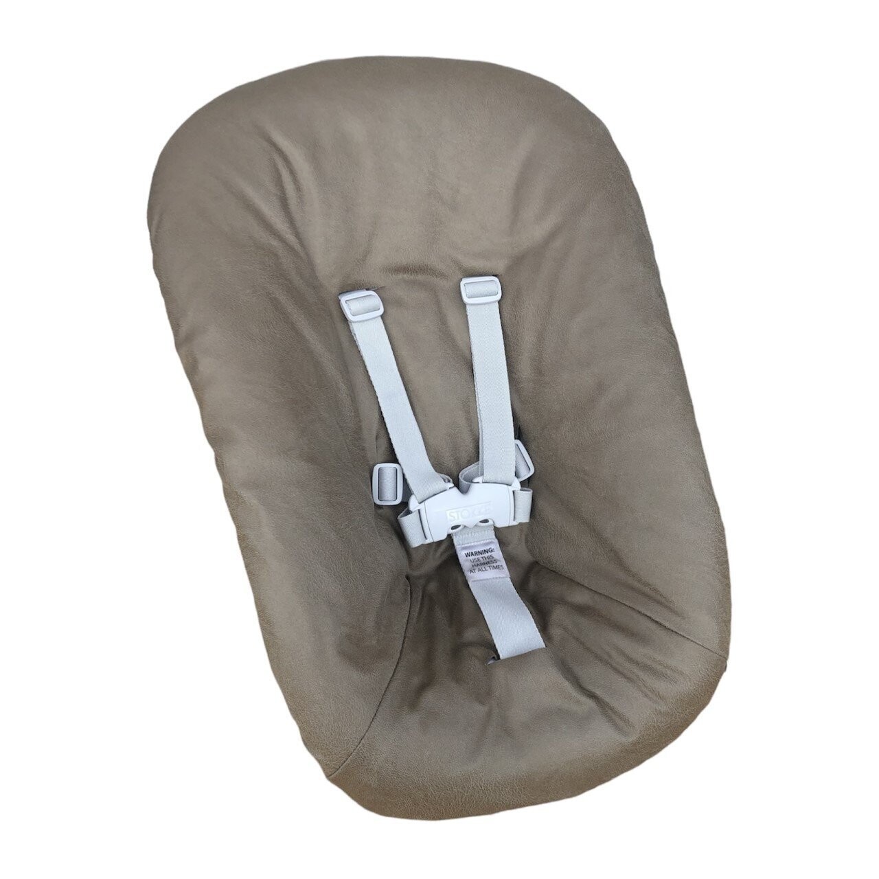 #50 Stokke newborn hoes, Leger groen Suede look. Ook voor Kidsmill up.