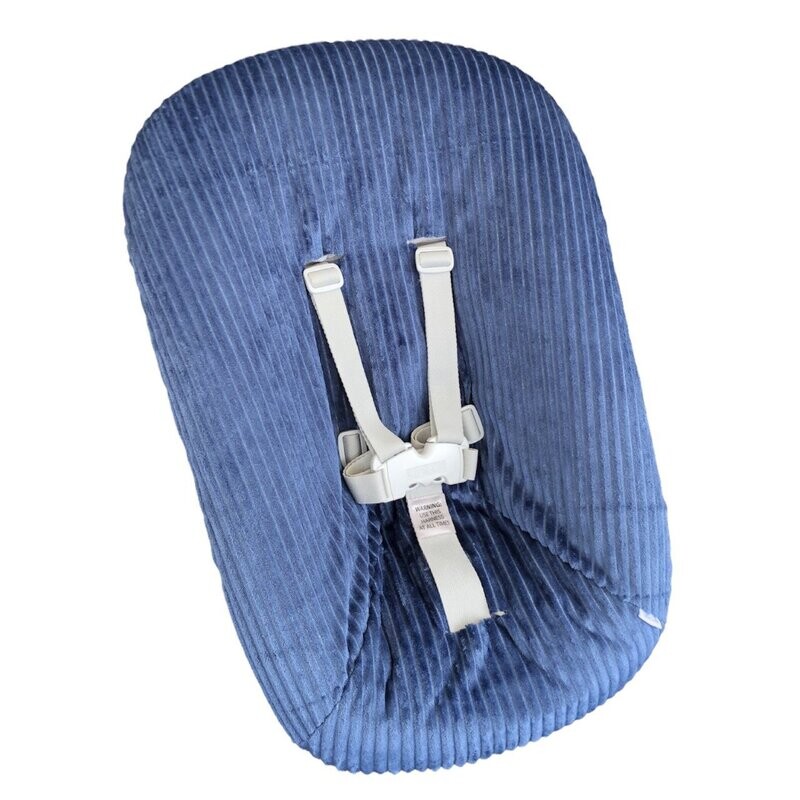 #12 Stokke newborn hoes, Blauw rib. Ook voor Kidsmill up.