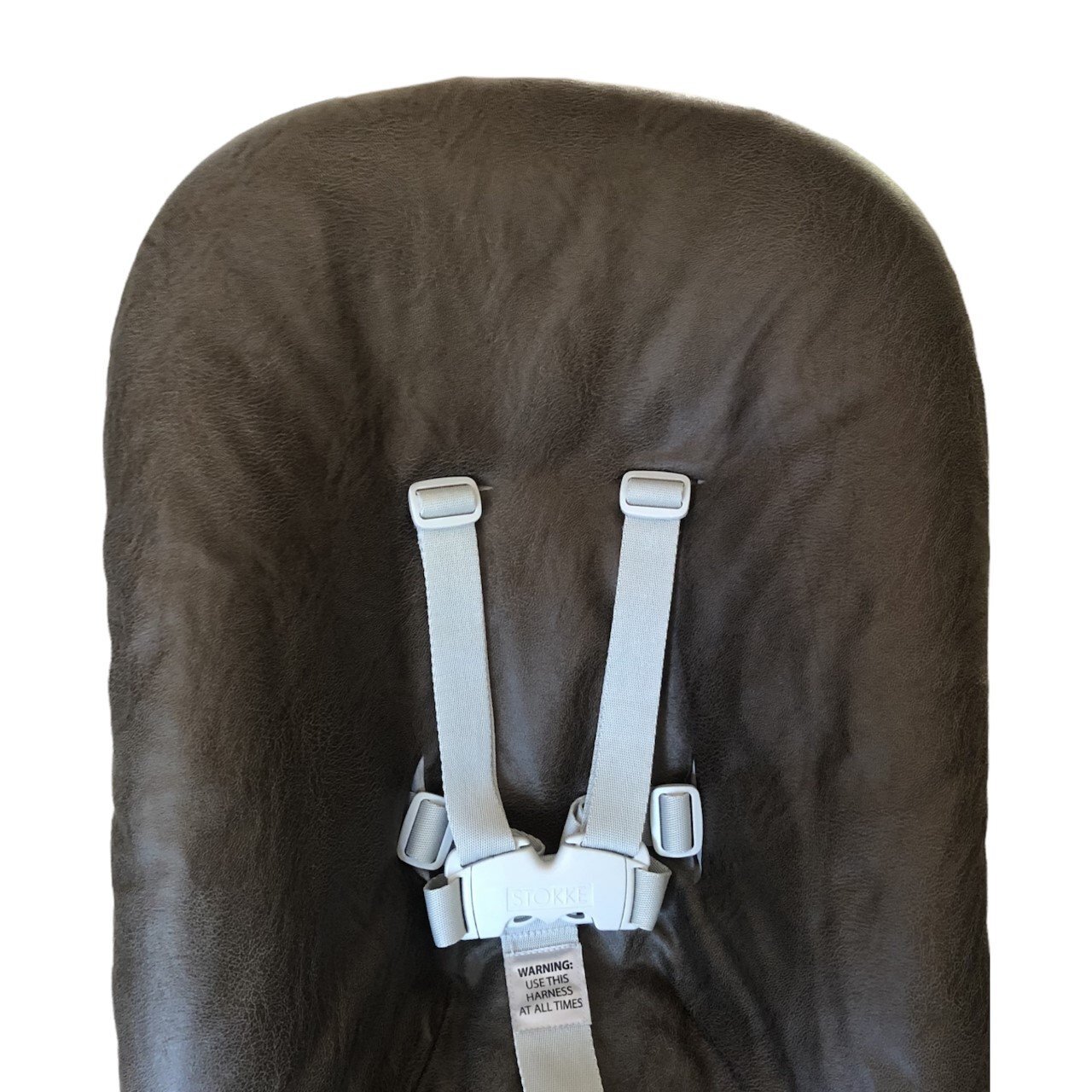 #69 Stokke newborn hoes, Donker bruin suede look. Ook voor Kidsmill up.