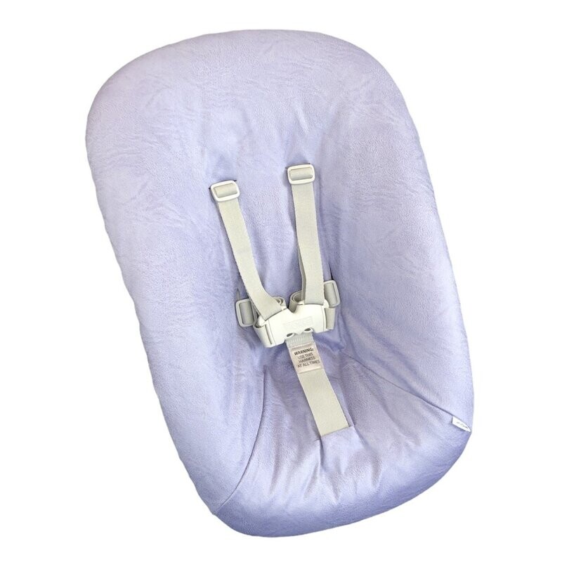 #65 Stokke newborn hoes, Lavendel Suede look. Ook voor Kidsmill up.