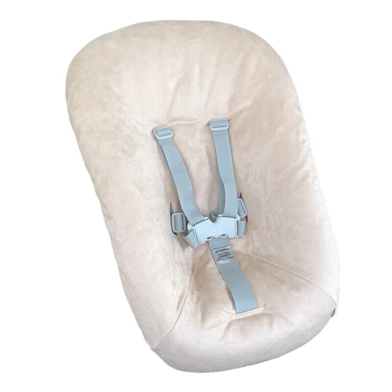 #71 Stokke newborn hoes, Licht zalm glitter. Ook voor Kidsmill up.