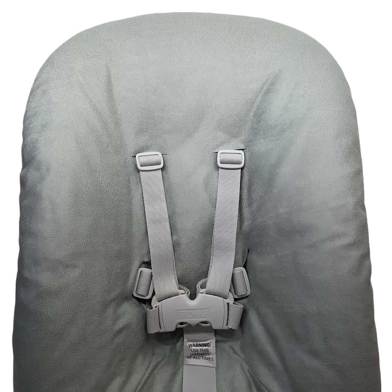 #74 Stokke newborn hoes, Oud groen suéde look. Ook voor Kidsmill up.