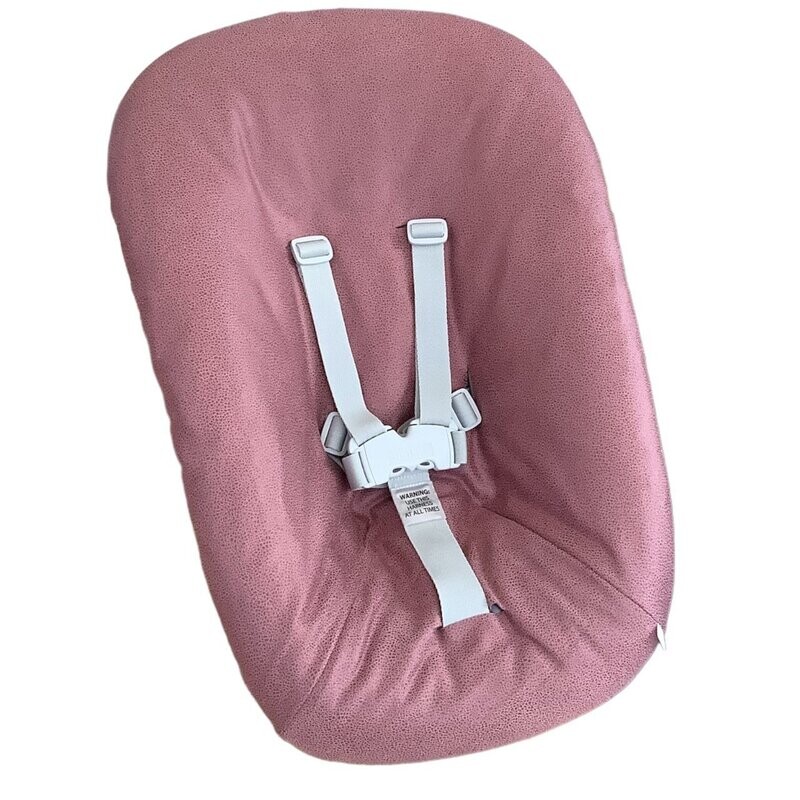 #75 Stokke newborn hoes, Donker oud roze suéde look. Ook voor Kidsmill up.