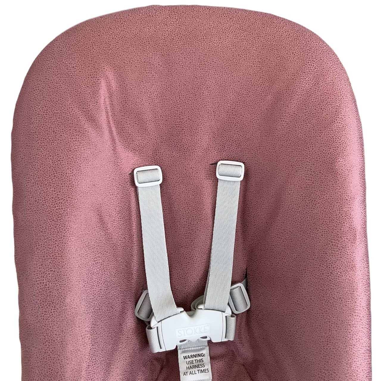 #75 Stokke newborn hoes, Donker oud roze suéde look. Ook voor Kidsmill up.