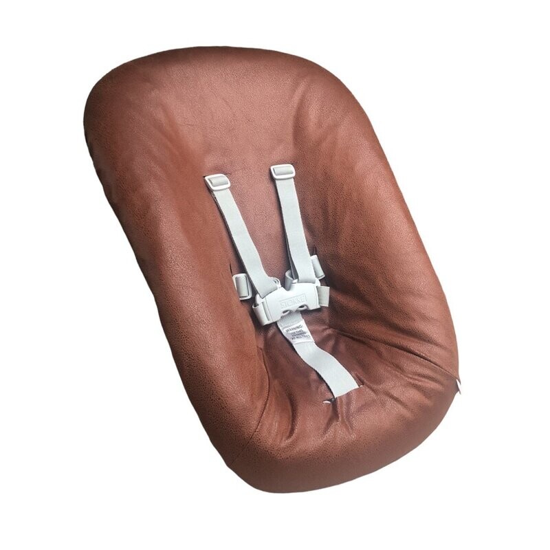 #79 Stokke newborn hoes,  Cognac suéde look. Ook voor Kidsmill up.