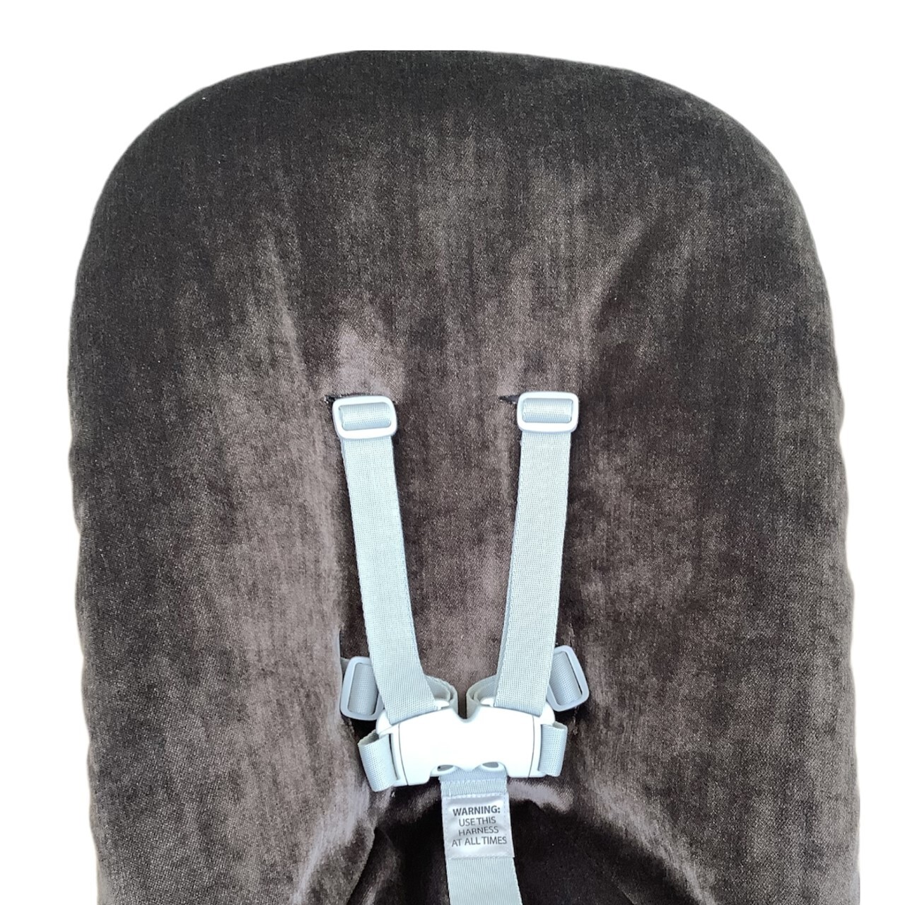 #09 Stokke newborn hoes, Velours chocolade bruin. Ook voor Kidsmill up.