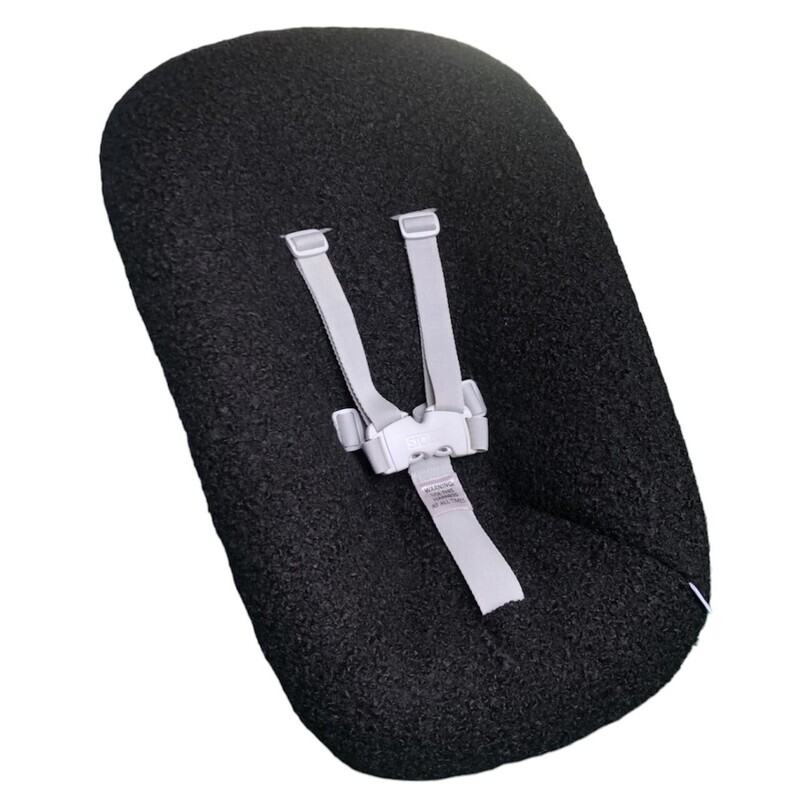 #02 Stokke newborn hoes, Teddy zwart Bouclé. Ook voor Kidsmill up.