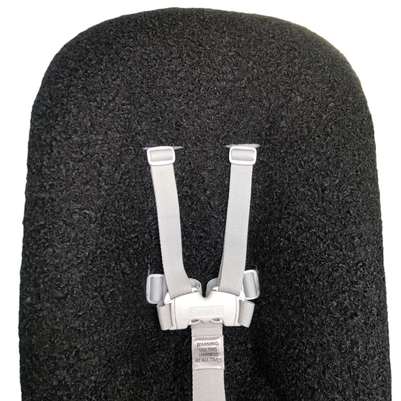 #07 Stokke newborn hoes, Teddy zwart Bouclé. Ook voor Kidsmill up.