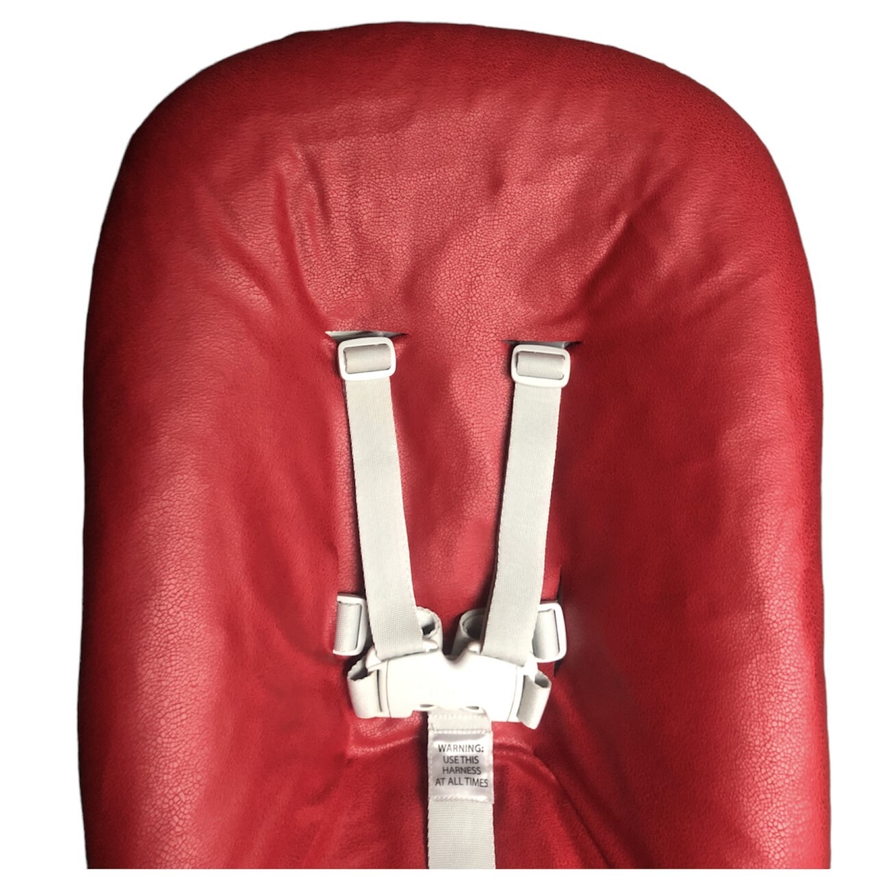 #66 Stokke newborn hoes, Rood suede look. Ook voor Kidsmill up.