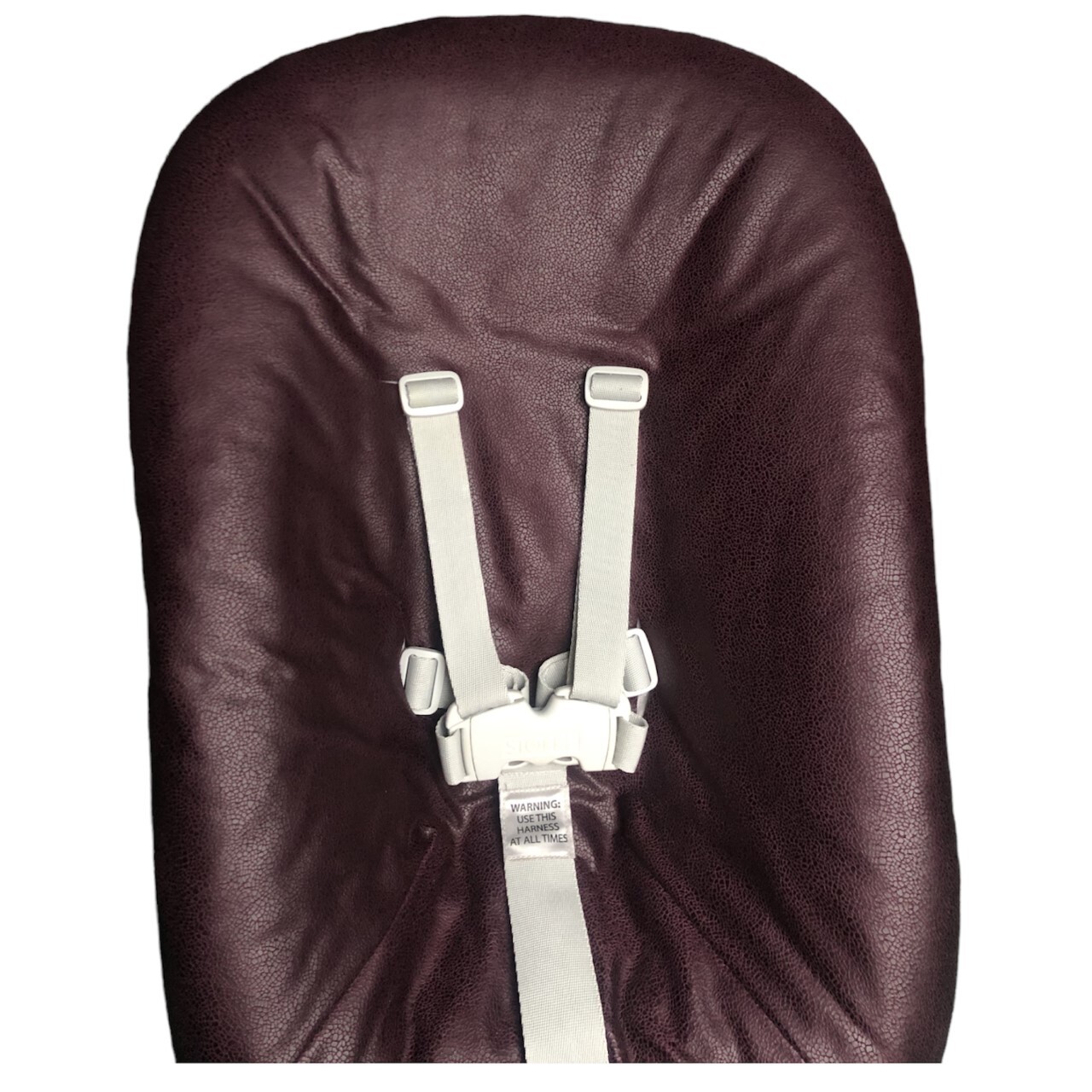 #68 Stokke newborn hoes, Aubergine suéde look. Ook voor Kidsmill up.