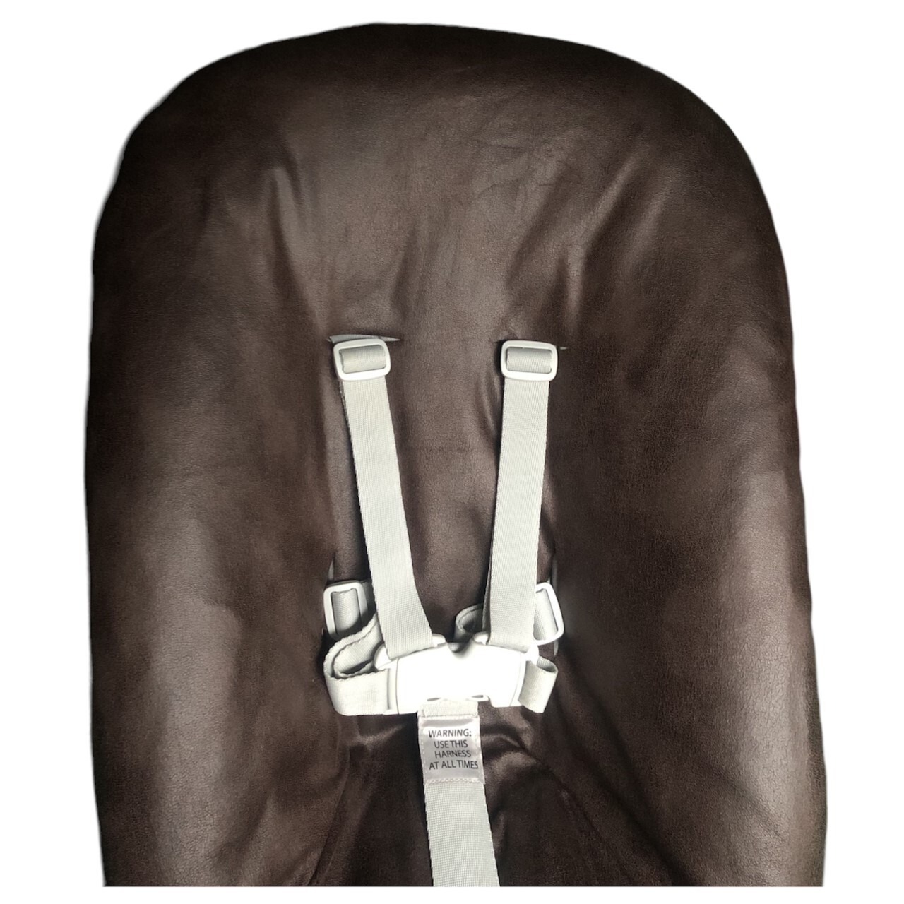 #84 Stokke newborn hoes, Chocolade bruin suéde look. Ook voor Kidsmill up.