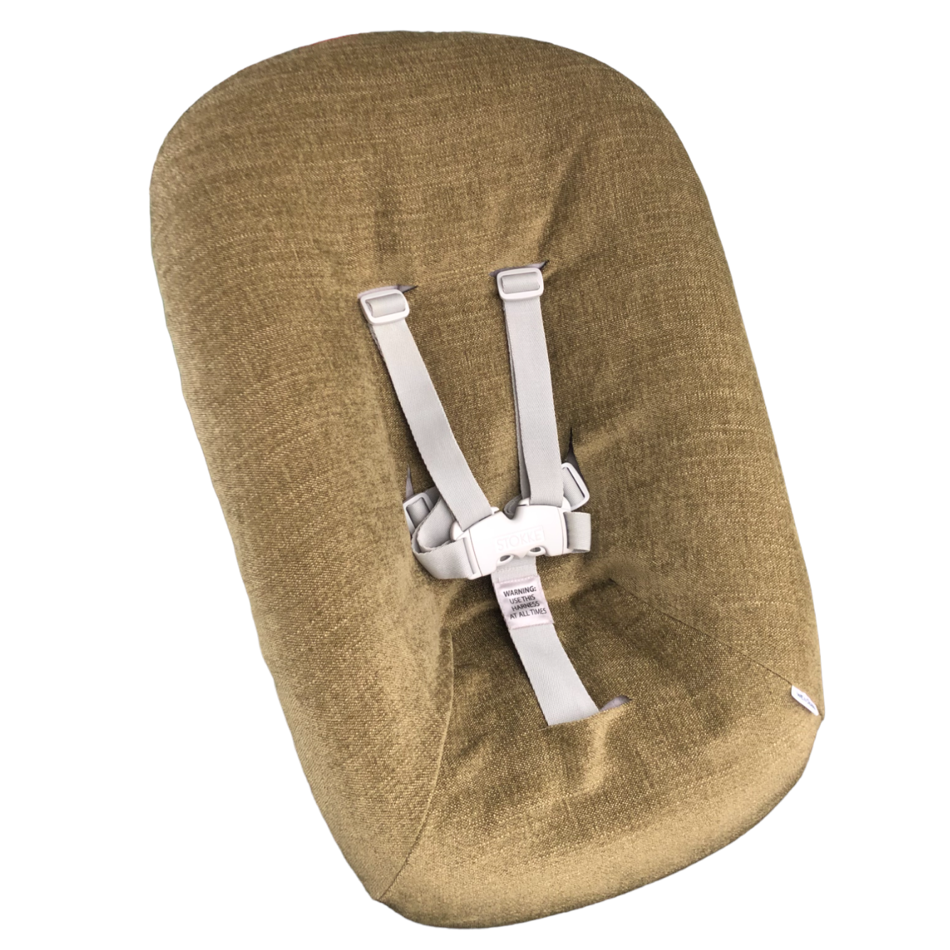 #24 Stokke newborn hoes, Olijf groen velvet geweven. Ook voor Kidsmill up.