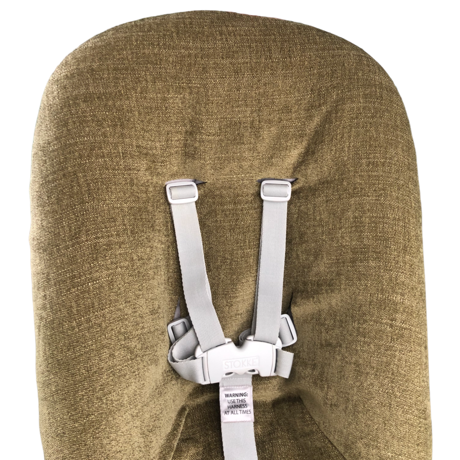 #24 Stokke newborn hoes, Olijf groen velvet geweven. Ook voor Kidsmill up.