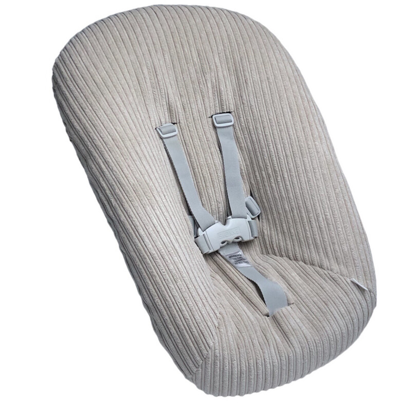 #01 Stokke newborn hoes, Beige/Zand Rib. Ook voor Kidsmill up.