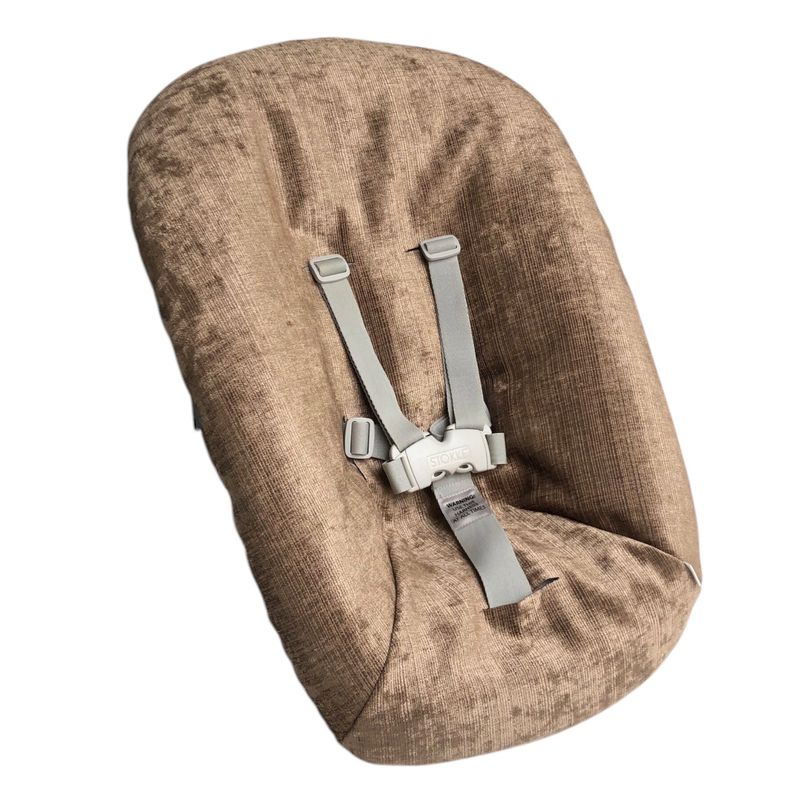 #14 Stokke newborn hoes, Velours zand. Ook voor Kidsmill up.