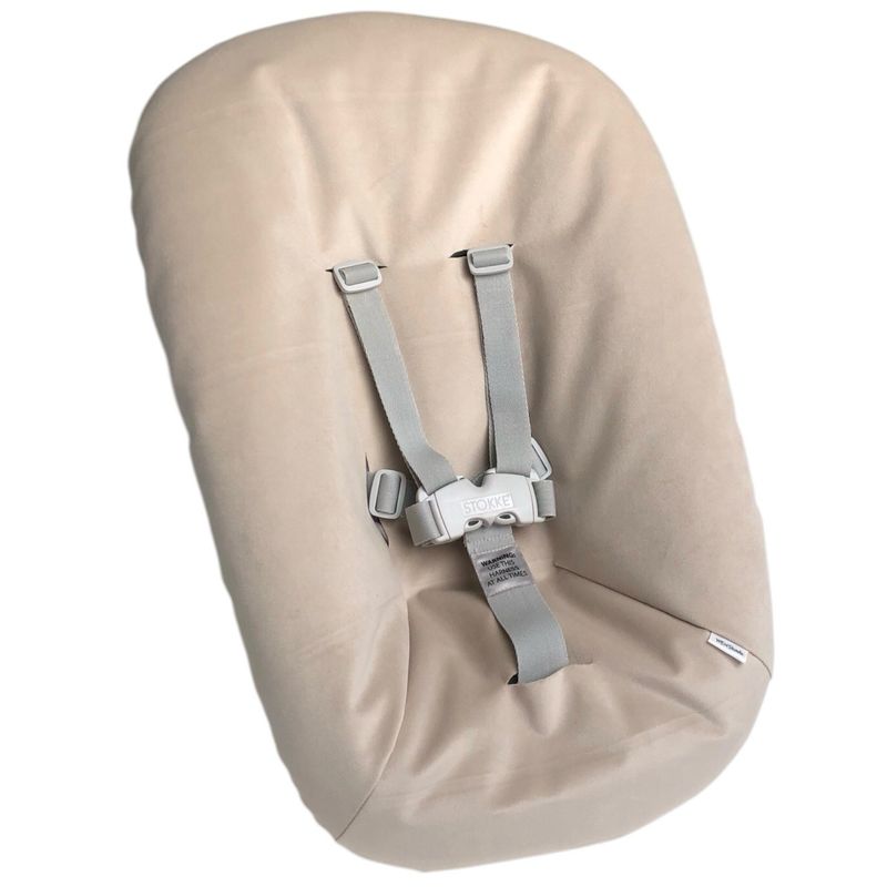 #15 Stokke newborn hoes, Beige/Zand velours. Ook voor Kidsmill up.