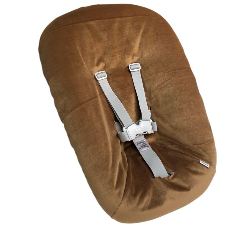 #33 Stokke newborn hoes, Camel velours. Ook voor Kidsmill up.