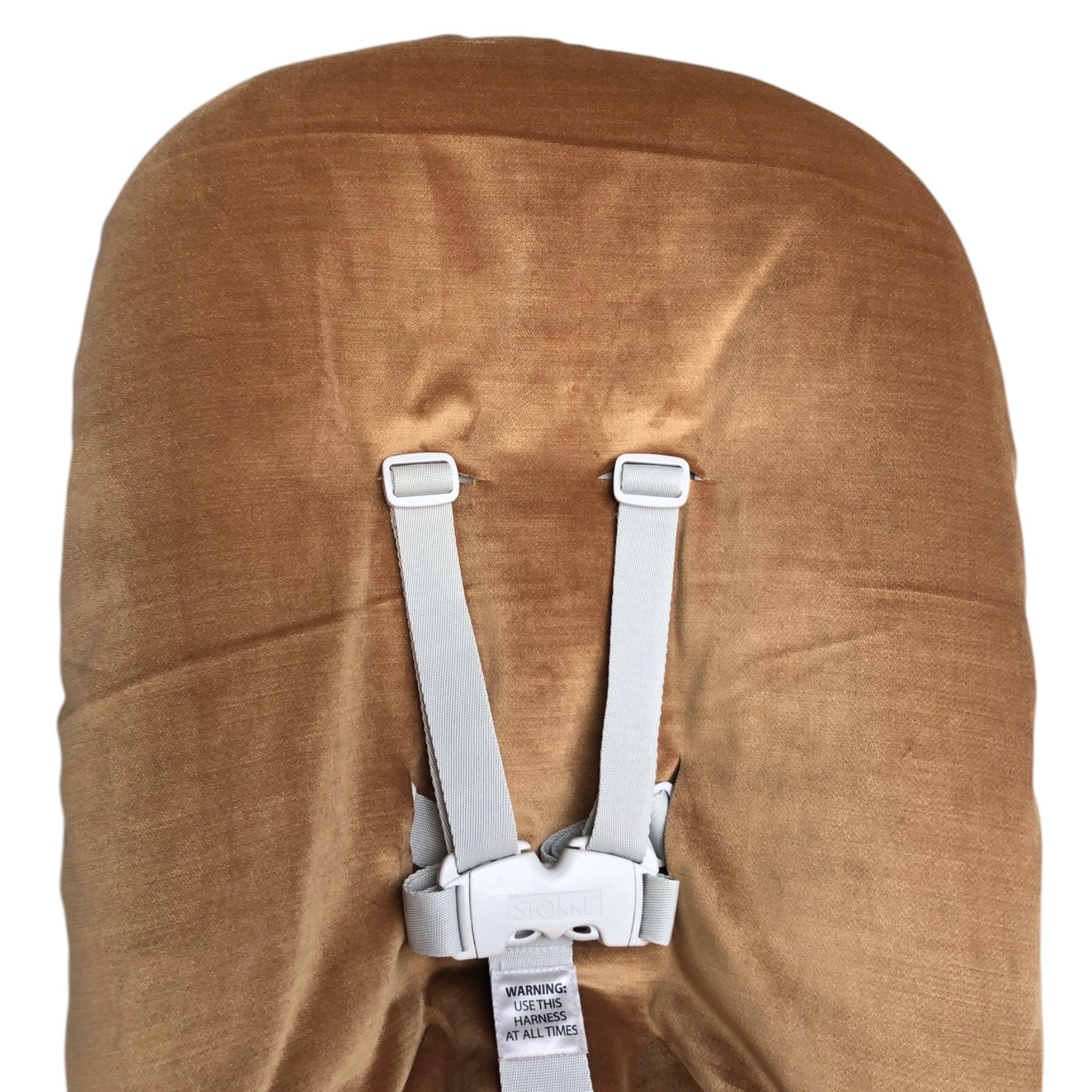 #33 Stokke newborn hoes, Camel velours. Ook voor Kidsmill up.