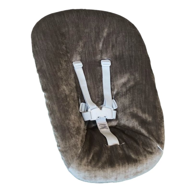 #10 Stokke newborn hoes, Velours Bruin/grijs. Ook voor Kidsmill up.