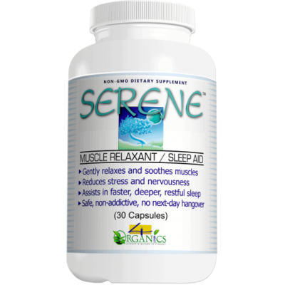 SERENE-Sleep Aid Muscle Relaxant Supplement (30 Capsules)