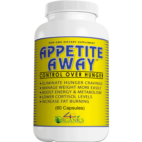 APPETITE AWAY-Appetite Suppressant Weight Loss Supplement (60 Capsules)