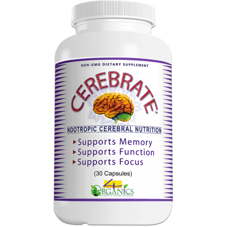 CEREBRATE-Brain Function Memory Support Supplement (30 Capsules