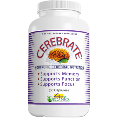 CEREBRATE-Brain Function Memory Support Supplement (30 Capsules