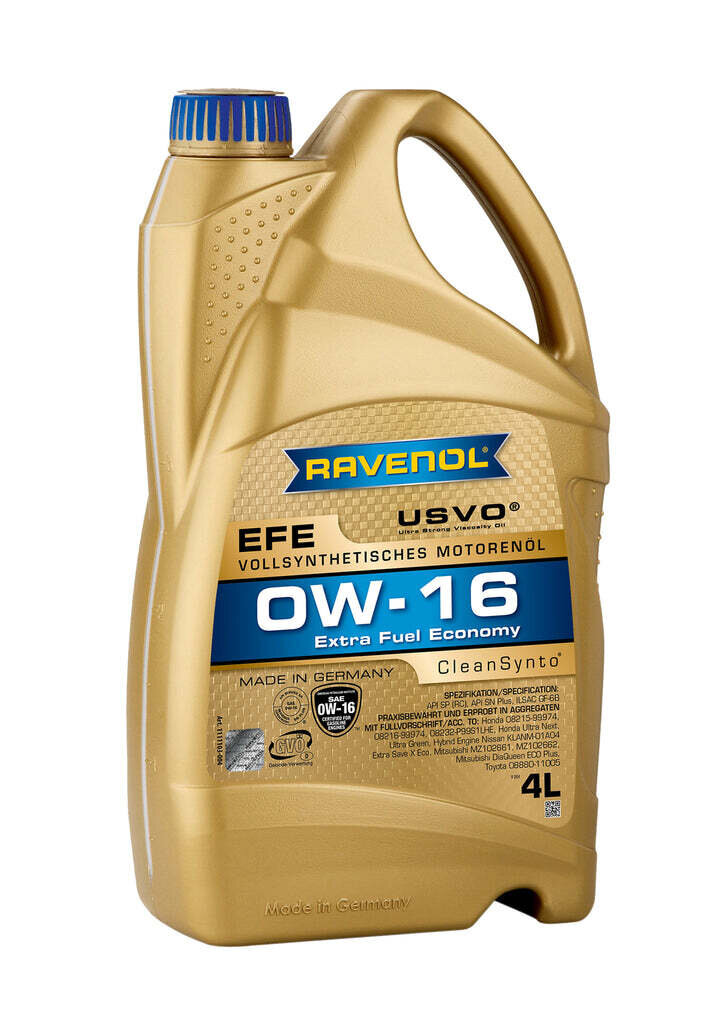 RAVENOL EFE EXTRA FUEL ECONOMY SAE 0W-16 4L
