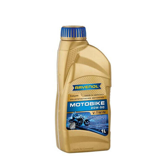 RAVENOL MOTOBIKE V-TWIN SAE 20W-50 FULLSYNTH.  1L