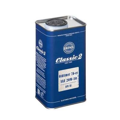 RAVENOL OLDTIMER 70-ER SAE 20W-50 API SE 1L