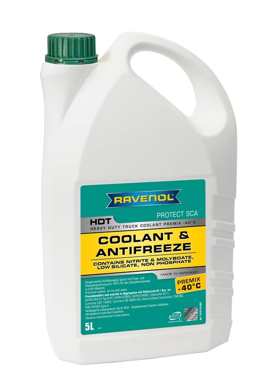 RAVENOL HDT HEAVY DUTY TRUCK COOL. PREMIX -40 C 5L