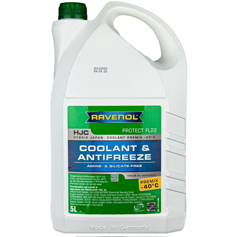 RAVENOL HJC PREMIX -40 C PROTECT FL22 5L