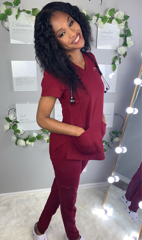 Women Scrubs Jogger Set