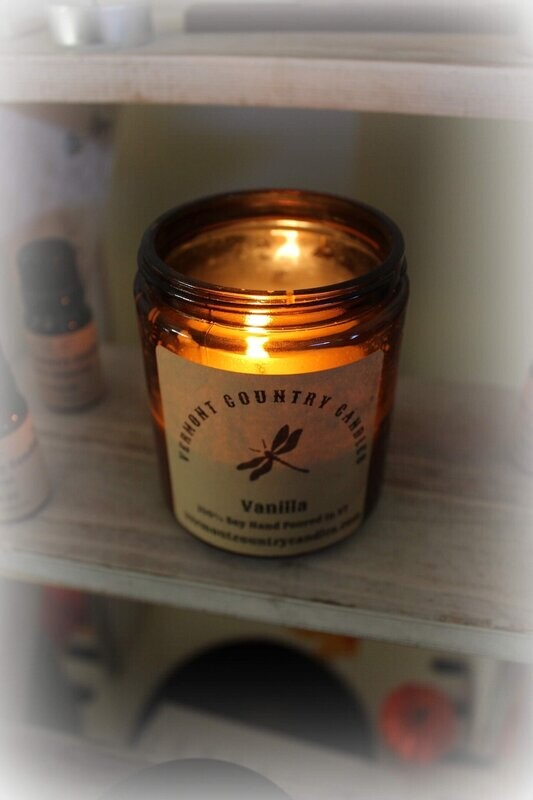 Holiday Bundle 9 oz Amber Jar