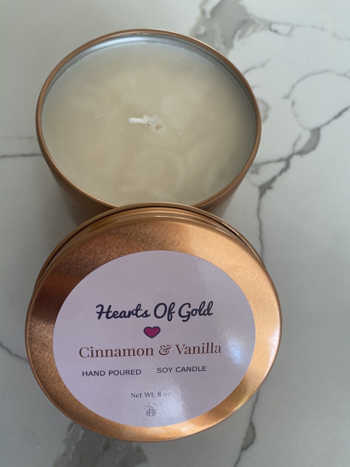 Cinnamon &amp; Vanilla Soy Candle