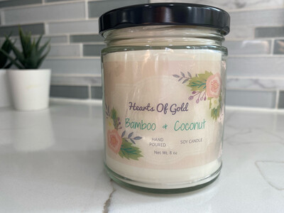Bamboo & Coconut Soy Candle