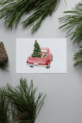 Red Truck Christmas Edition