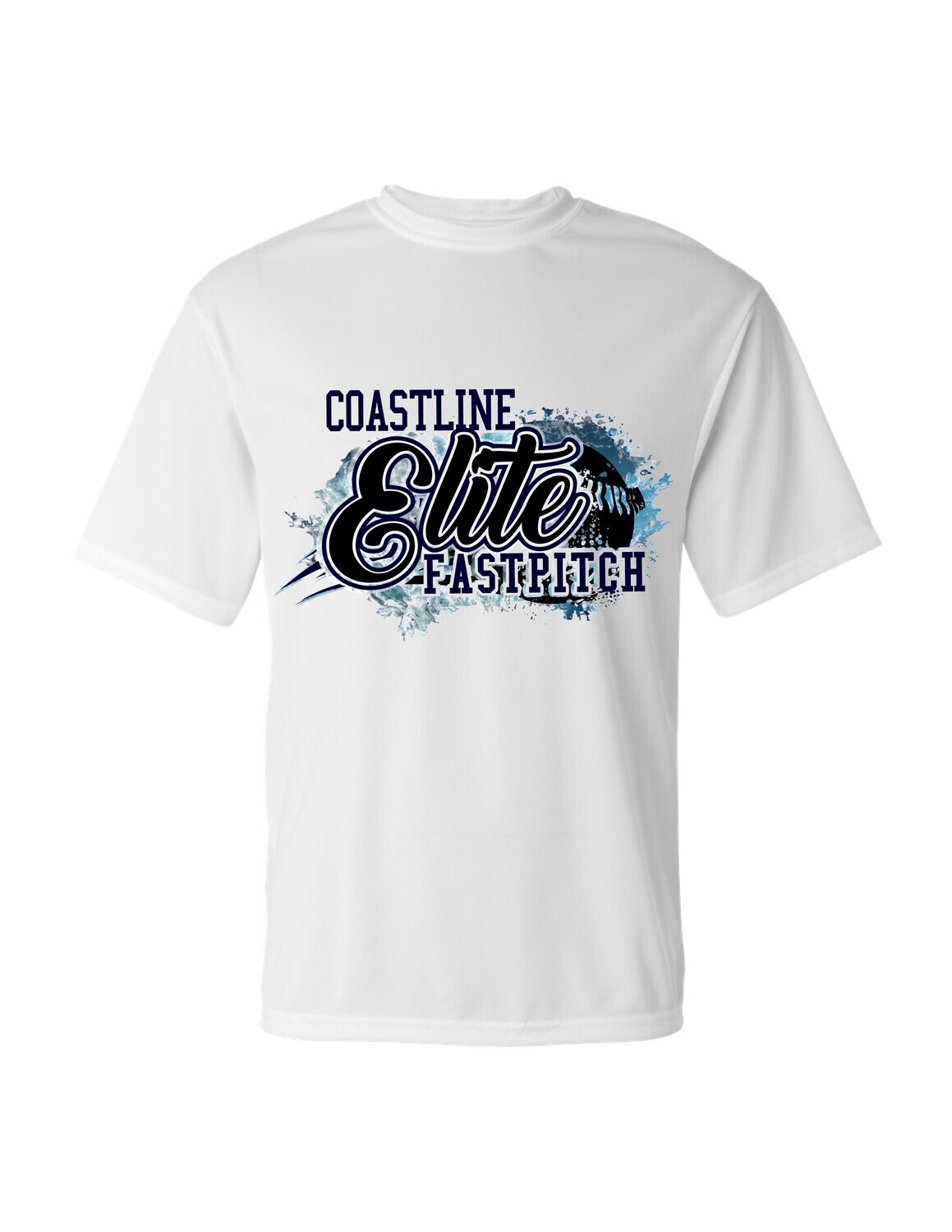 Elite Waves Drifit Shirt (White, Grey, Columbia Blue)