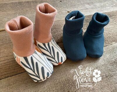 Slip on booties - See listing for more color options!