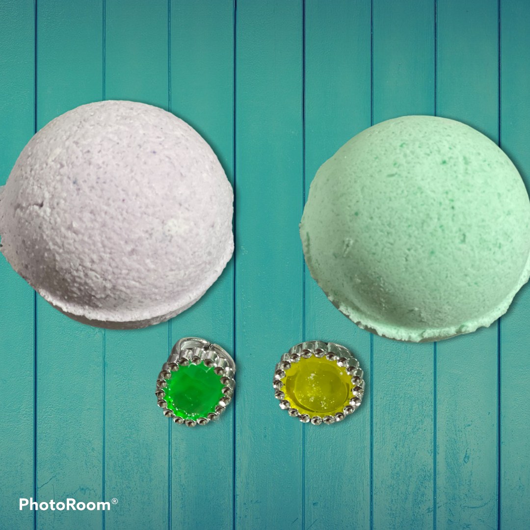 Kids surprise bath bombs