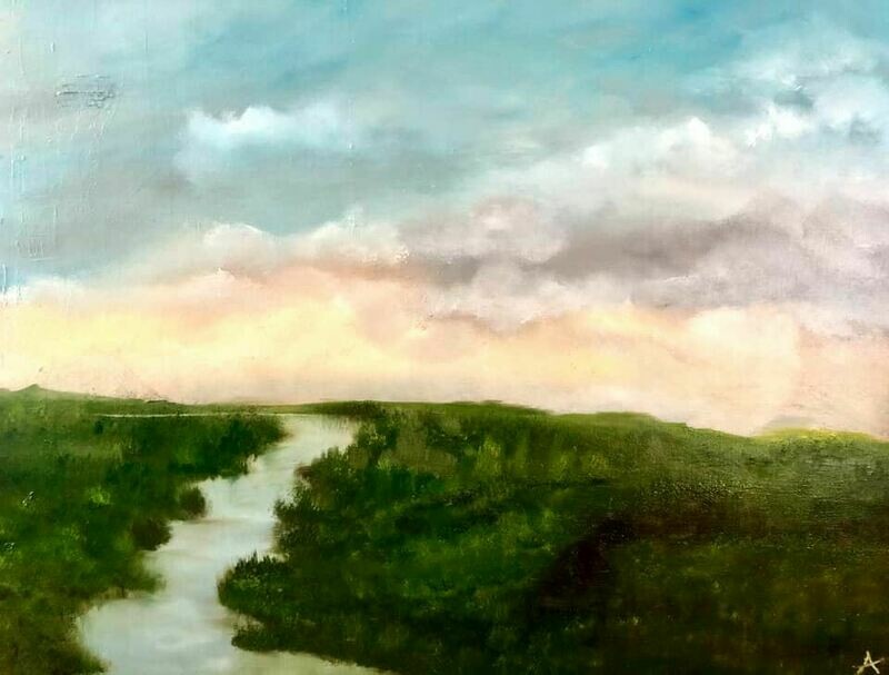 &quot;A New Day&quot; Original Oil Painting