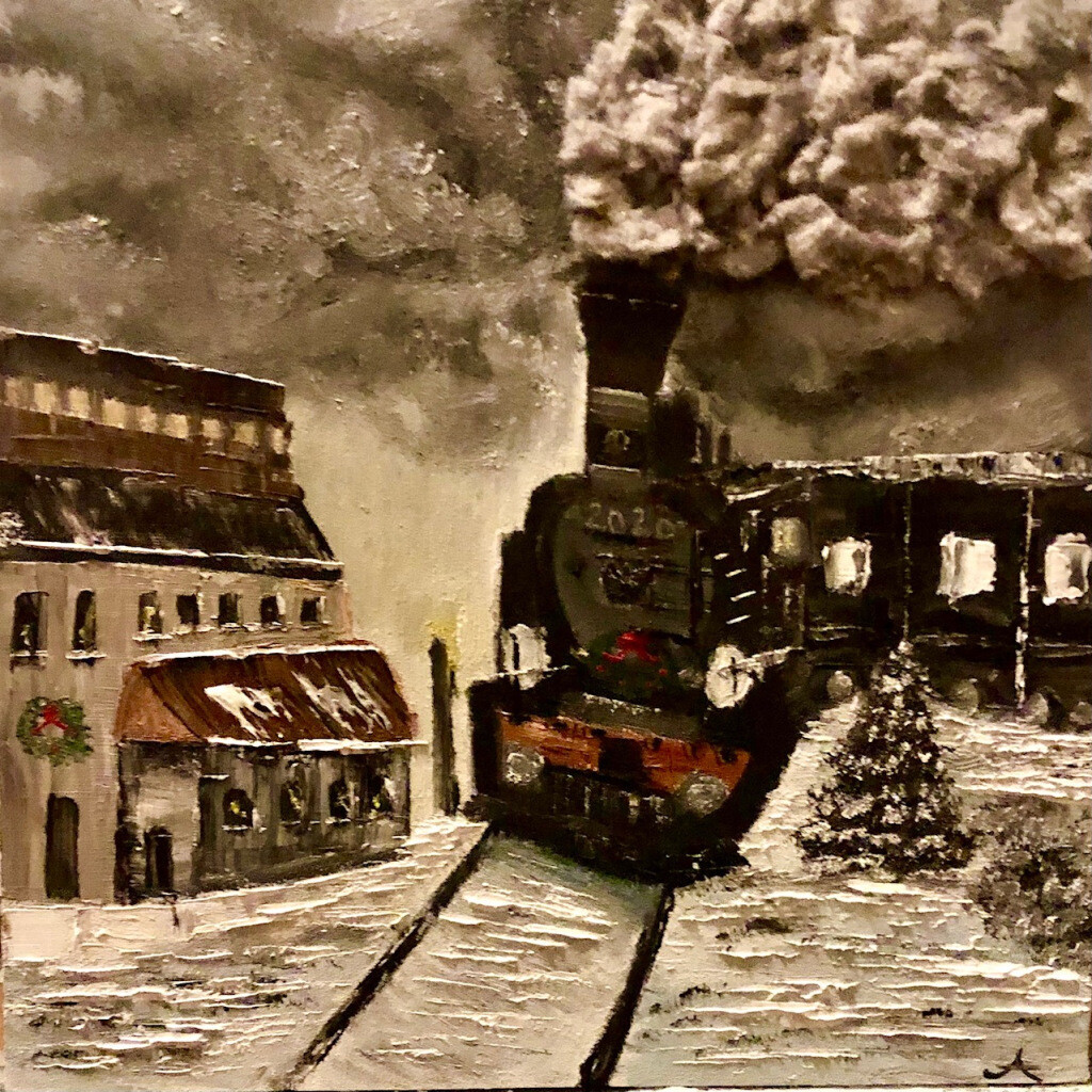 "A 2020 Christmas" Original Painting
