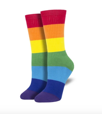 Gay Pride Socks L/XL