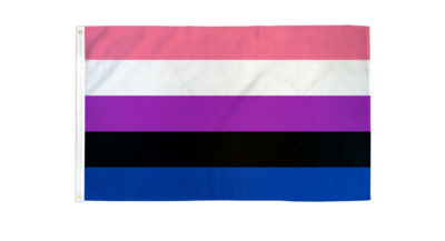 Gender Fluid Pride Flag Poly 3x5