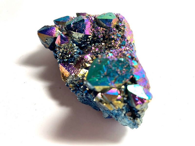 Druzy Titanium Aura Quartz 168 Gram