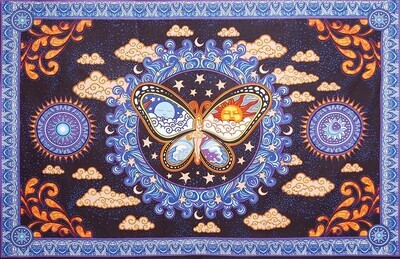 3D Nymph Tapestry Dan Morris Art