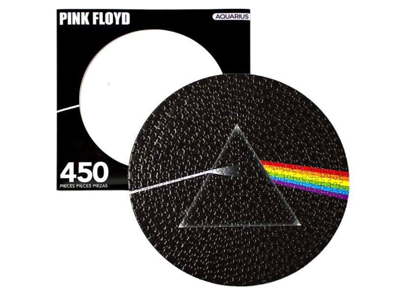 Pink Floyd Dark Side Of The Moon 450 Piece Round Puzzle